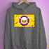 Intersex Pride Pirate Flag Hoodie - Grey Heather
